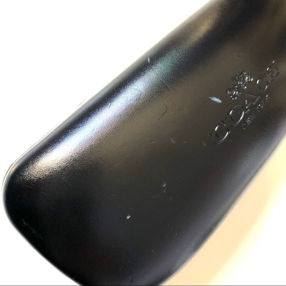 Coach Large Black Sunglass Glass Case - Picture 4 of 5